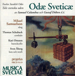 the album cover for Duben / Samuelson - Odae Sveticae