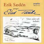 the album cover for Erik Saeden - Saeden Sings Taube