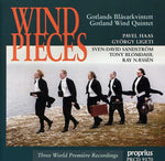 the album cover for Ligeti / Haas / Sandstrom / Gotland Wind Quintet - Windpieces