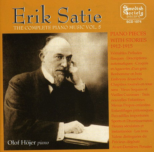E. Satie - Música completa para piano 5 (CD)