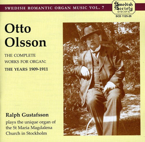 the album cover for Ralph Gustafsson - Swedish Romantic Organ Music 7