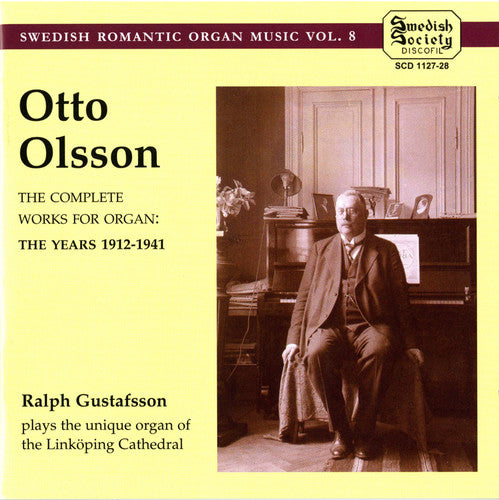 the album cover for Ralph Gustafsson - Swedish Romantic Organ Music 8