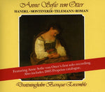 the album cover for Drottningholm Baroque Ensemble - Anne Sofie Von Otter Sings Han