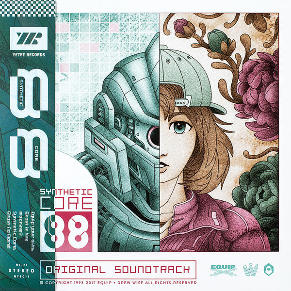 Equip (3), Drew Wise : Synthetic Core 88 (LP, Album, Ltd, Dar)