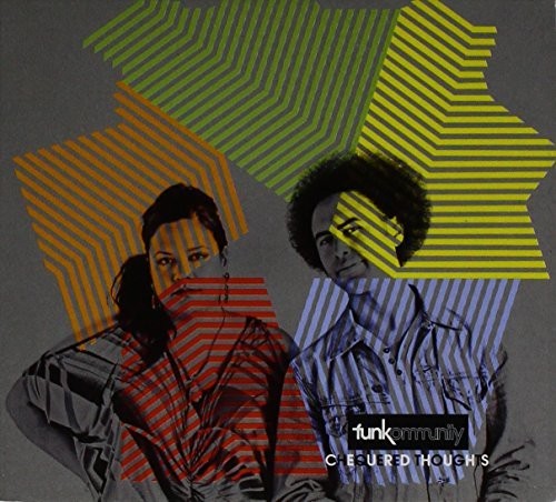 the album cover for Funkommunity - Chequered Thoughts