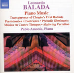 the album cover for Pablo Amoros - Piano Music