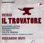 the album cover for Verdi / Licitra / Orch Teatro Alla Scala / Muti - Il Trovatore - the Sony