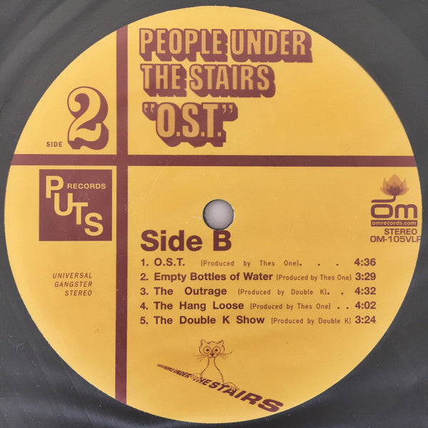People Under The Stairs : O.S.T. (2xLP, Album)
