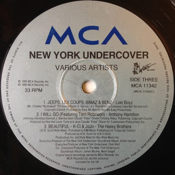 Various : New York Undercover (2xLP, Comp, Ltd)