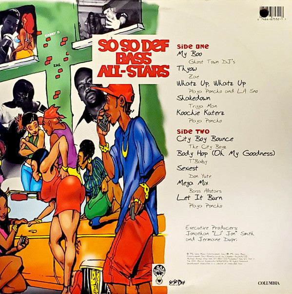 Various : So So Def Bass All Stars (LP, Comp)