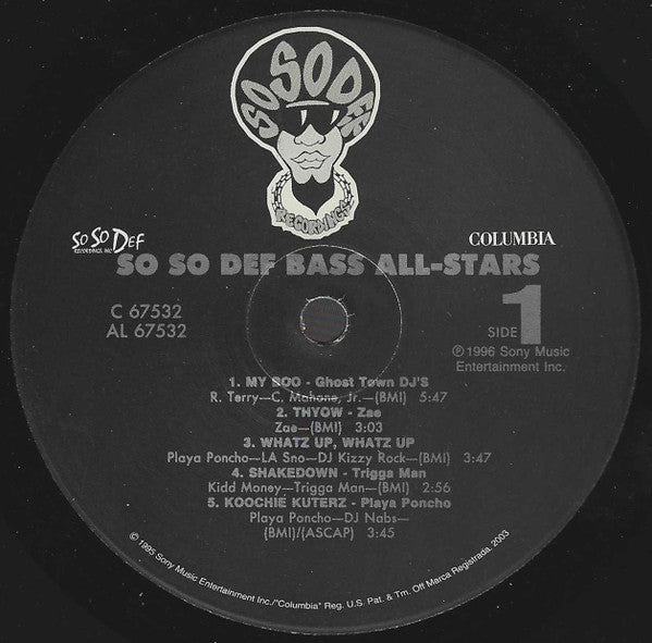 Various : So So Def Bass All Stars (LP, Comp)