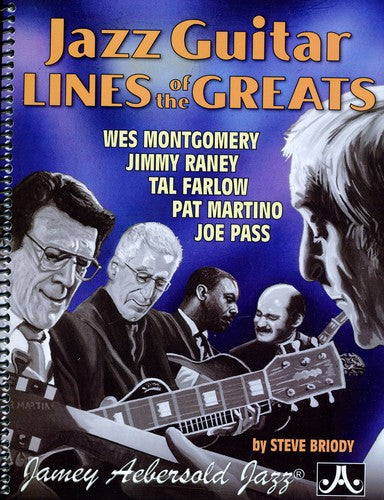 Jamey Aebersold - Líneas de guitarra de jazz de los grandes (CD)