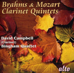 the album cover for David Campbell - Clarinet Quintet