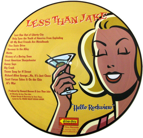 Less Than Jake : Hello Rockview (LP, Album, Pic)