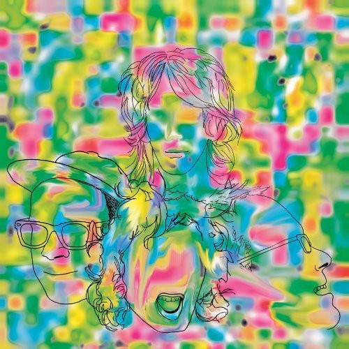 the album cover for Callers & Delicate Steve - Further Out/Perfect Pairs - Split