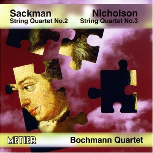 the album cover for Bochmann Quartet - String Quartets