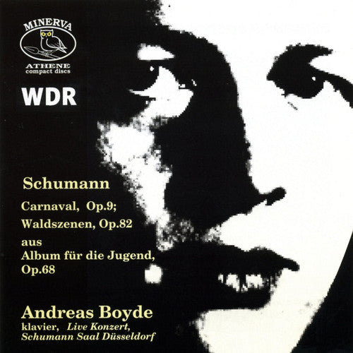 the album cover for Andreas Boyde - Carnaval / Waldszenen