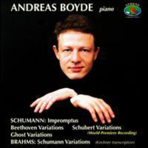 the album cover for Andreas Boyde - Variations