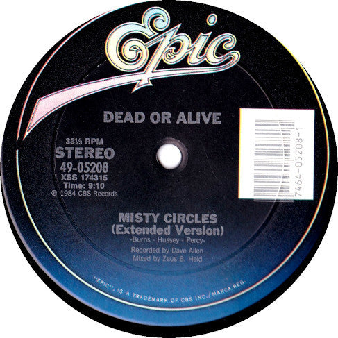 Dead Or Alive : You Spin Me Round (Like A Record) (Murder Mix) (12")