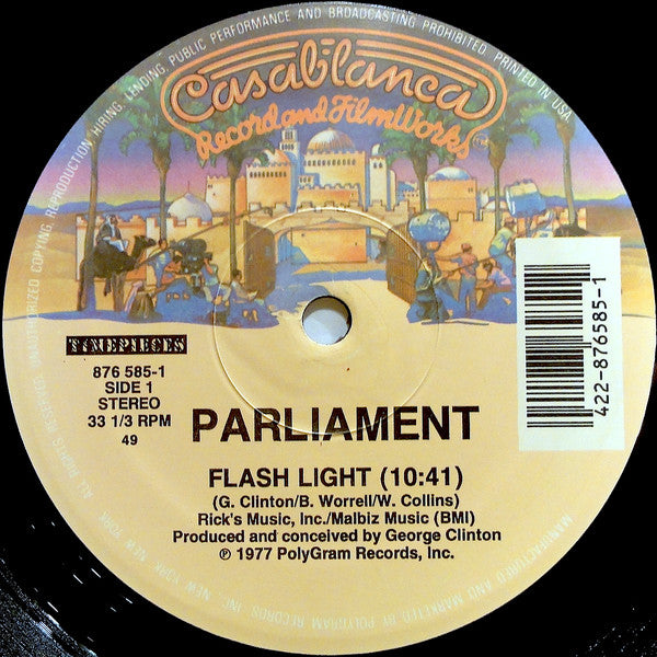 Parliament : Flash Light / P-Funk (Wants To Get Funked Up) (12")