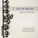 the album cover for Magnus Irving Bage - Flute Music