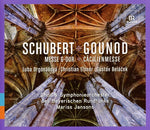 the album cover for Mariss Jansons - Messe G-Dur Cacilienmasse