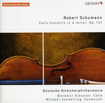 the album cover for Benedict Klockner - Cello Concerto in A minor Op129