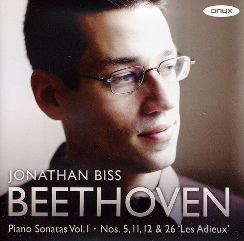 the album cover for Jonathan Biss - Piano Sonatas Vol.1 / Piano Sonatas Nos.5 11 12