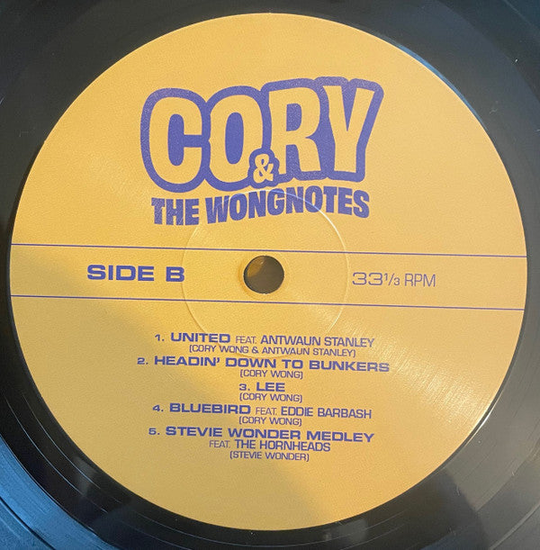 Cory* & The Wongnotes : Cory & The Wongnotes (LP, Album)