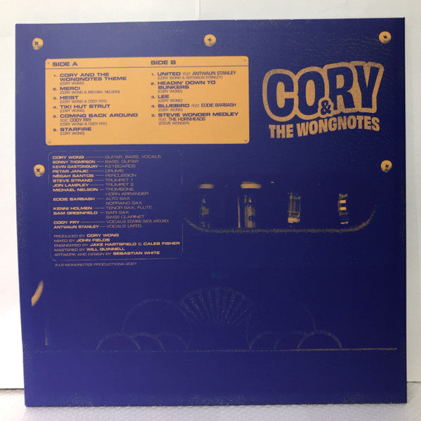 Cory* & The Wongnotes : Cory & The Wongnotes (LP, Album)