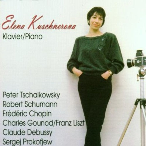 the album cover for Elena Kuschnero - Themes & Var / Nocturnes / Piano Son