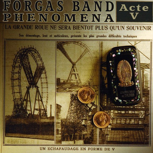 the album cover for Forgas Band Phenomena - Acte V