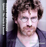 the album cover for De Nieuwe Philharmonie Utrecht - Egmont Overture / Symphonies 4 & 7