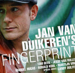 the album cover for Van Jan Duikeren - Fingerprint