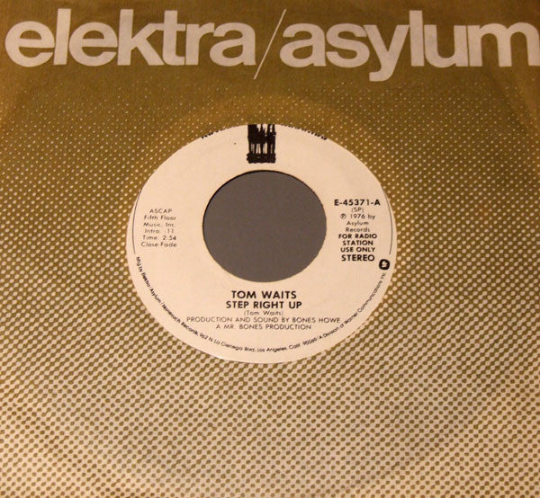 Tom Waits : Step Right Up (7", Promo)