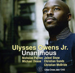 the album cover for Ulysses Owens Jr - Unanimous