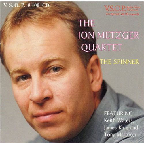the album cover for Jon Metzger Quartet - Spinner