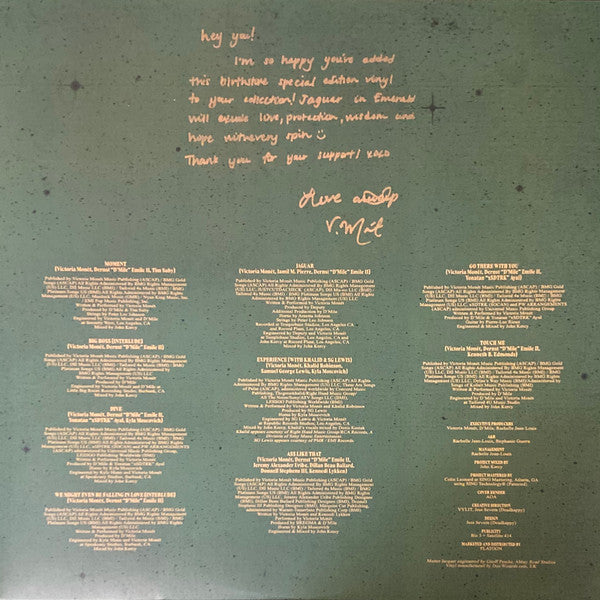 Victoria Monét : Jaguar (12", EP, Ltd, Gre)