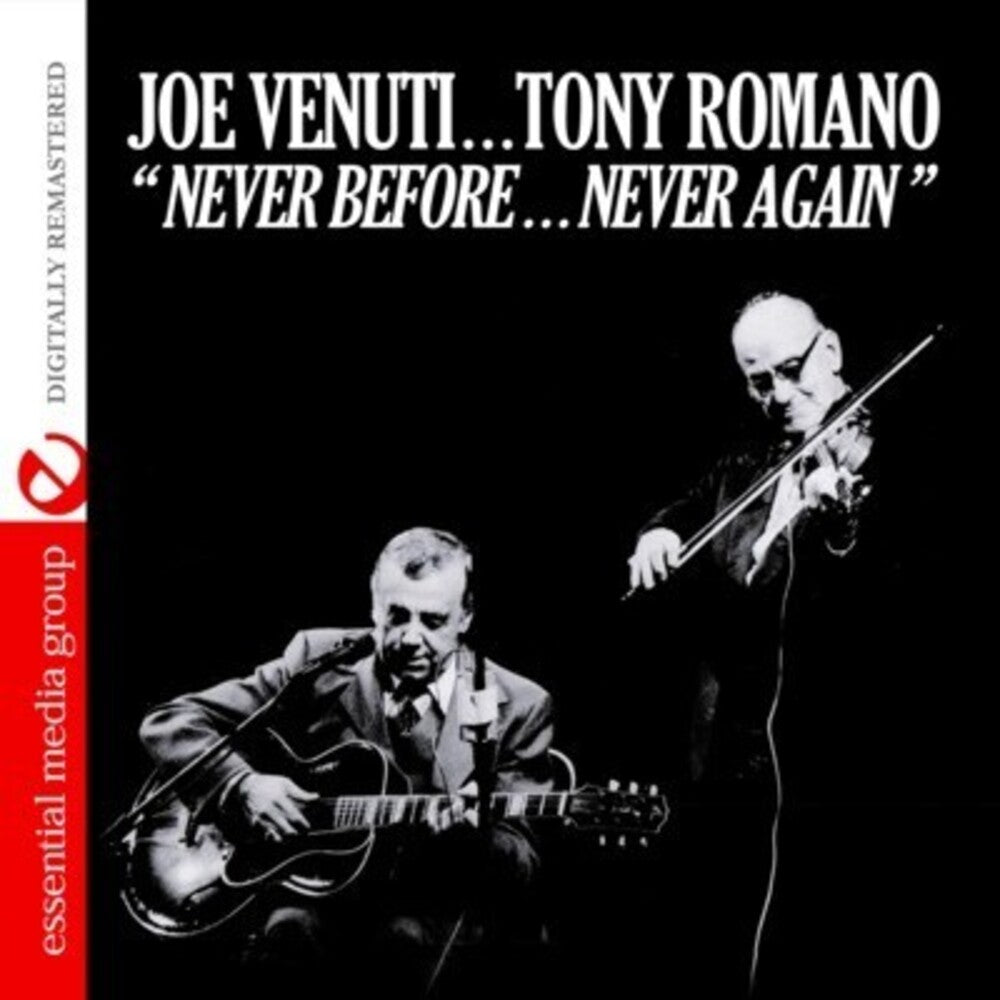 the album cover for Tony Romano - Never Before Never Again