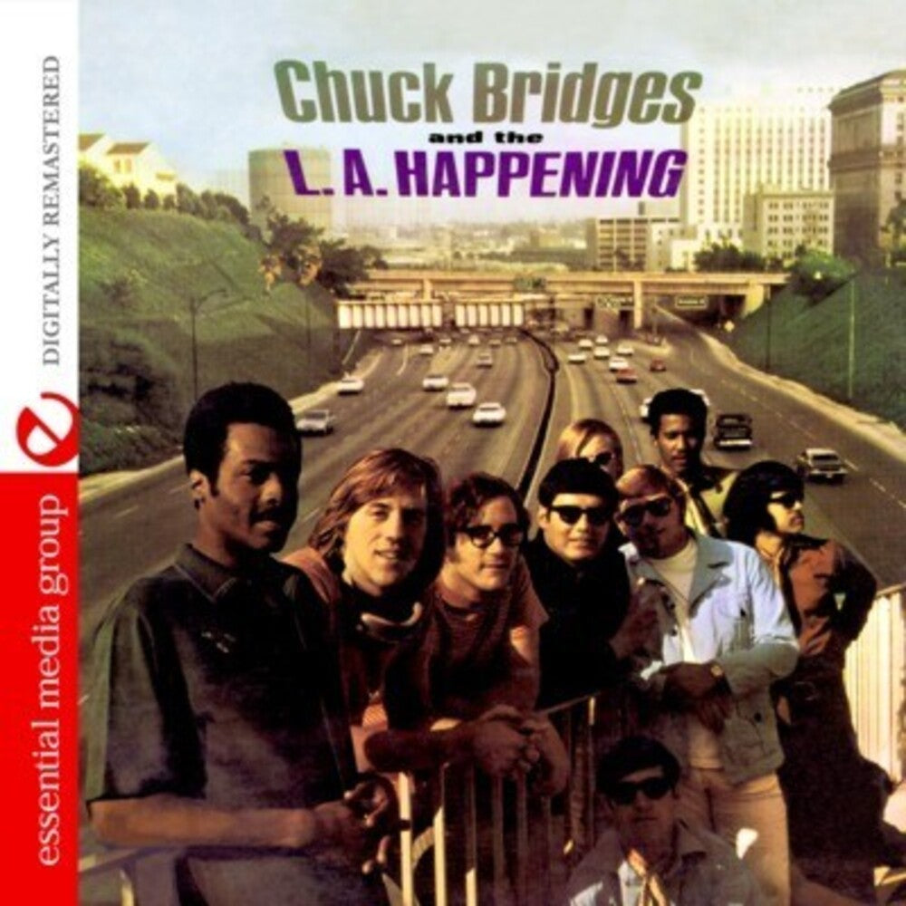 the album cover for Chuck Bridges & The LA Happening - Chuck Bridges and the L.A. Happening