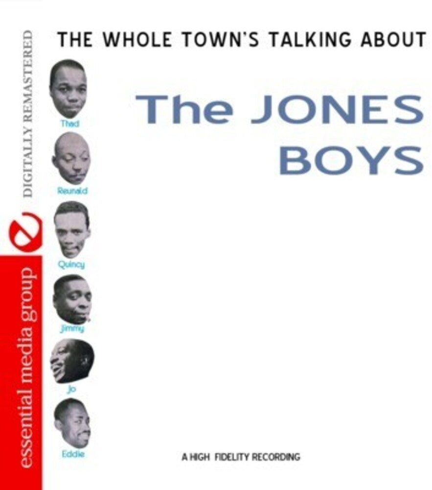the album cover for JONES BOYS - Whole Town's Talking About the Jones Boys