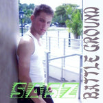 the album cover for Sasz - Battleground