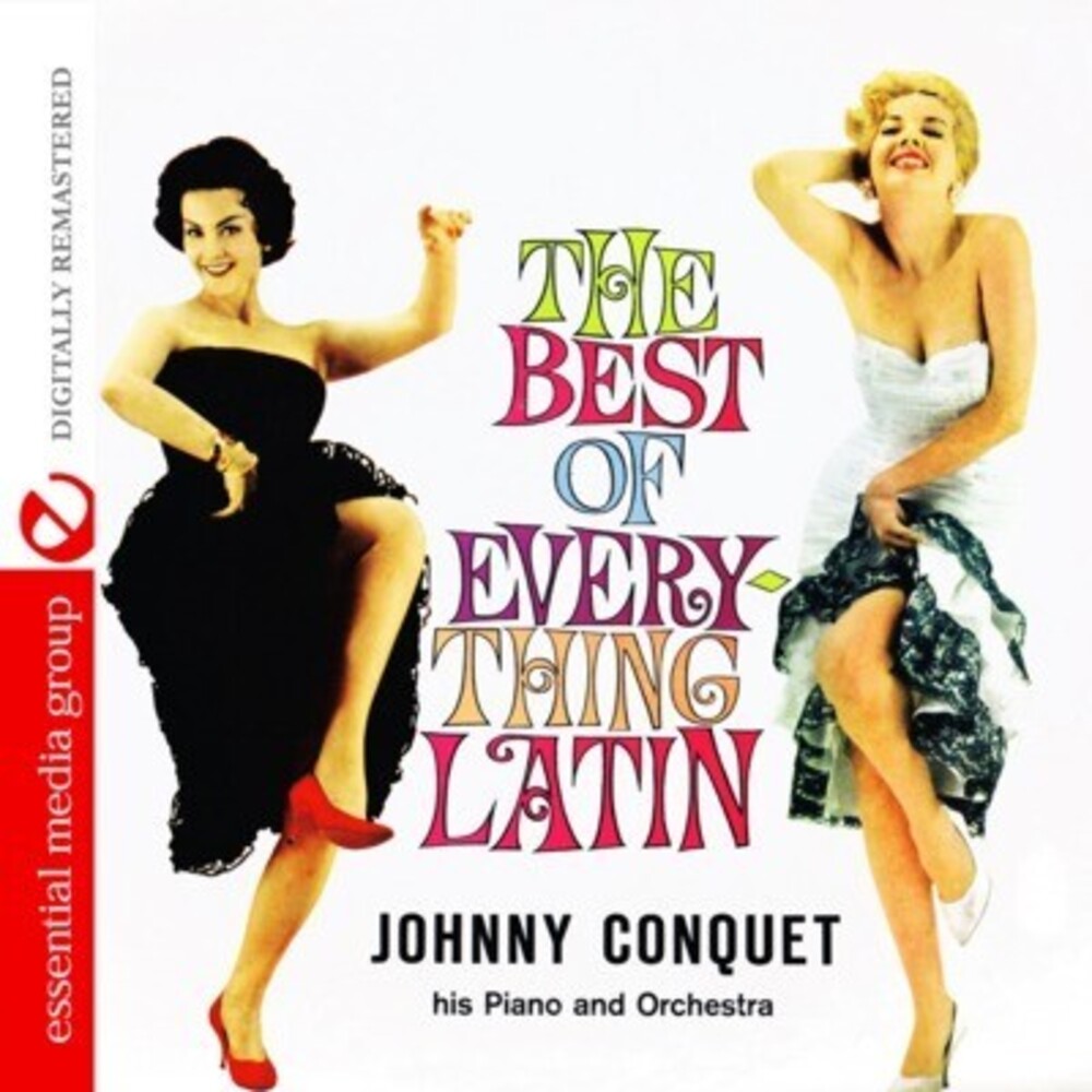the album cover for Johnny Conquet & Orchestra - Best of Everything Latin