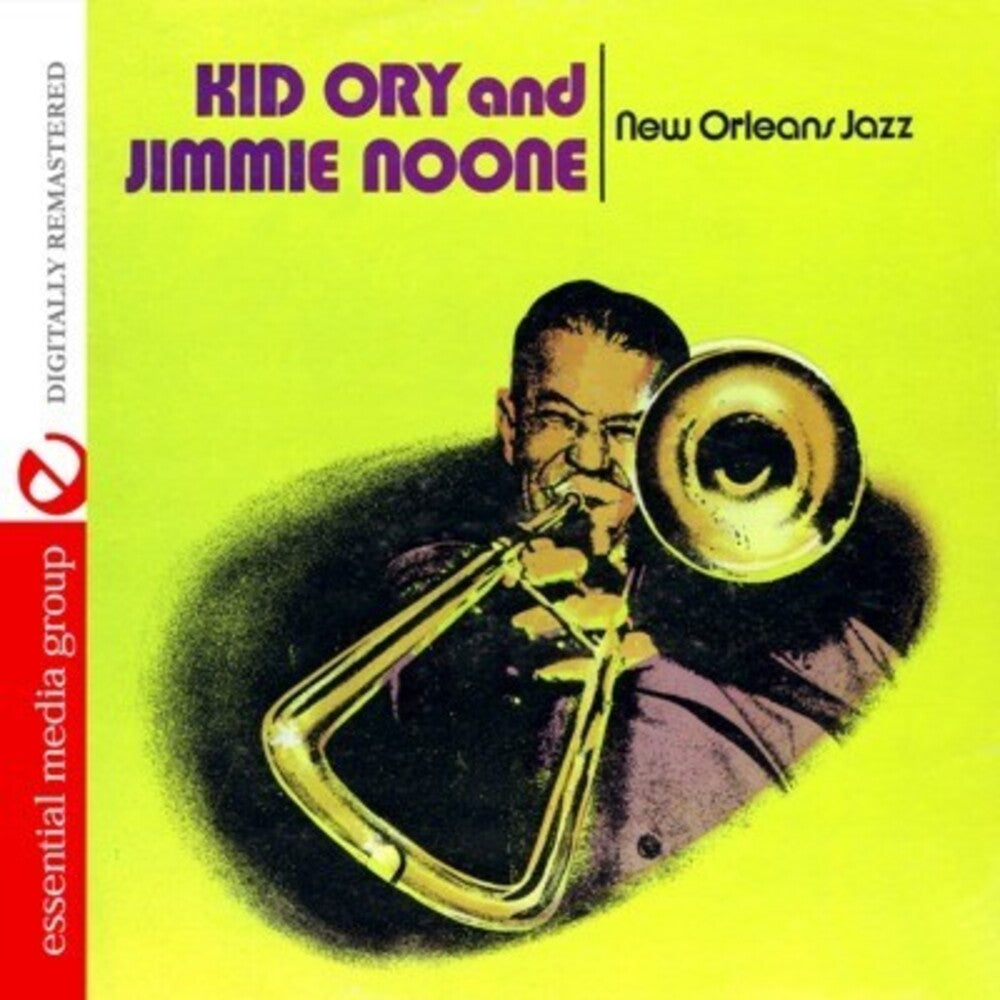 the album cover for Kid Ory - New Orleans Jazz