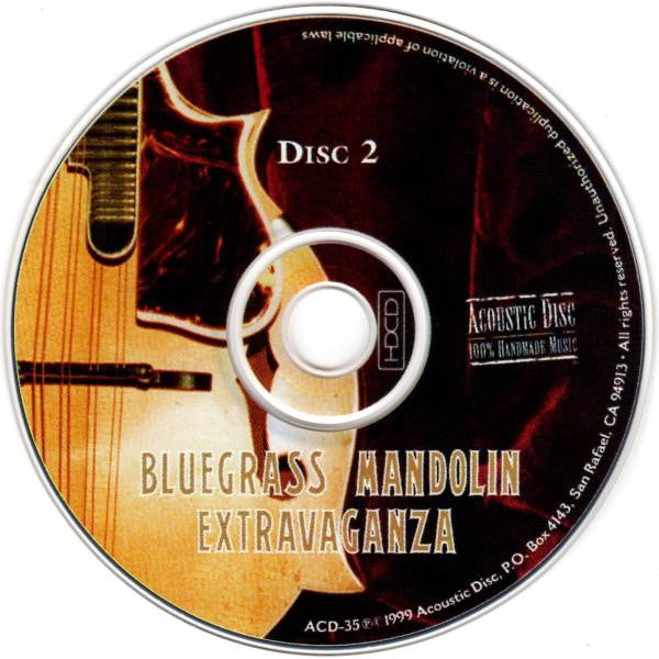 Sam Bush / David Grisman / Ronnie McCoury / Jesse McReynolds / Bobby Osborne / Ricky Skaggs / Frank Wakefield / Buck White With Del McCoury : Bluegrass Mandolin Extravaganza (2xHDCD, Album, Sli)
