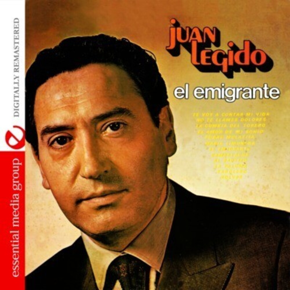 the album cover for Juan Legido - El Emigrante