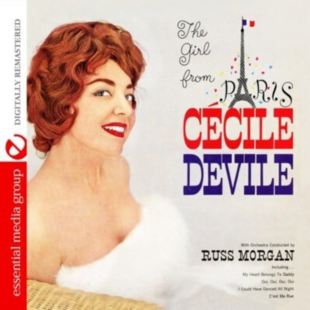 the album cover for Cecile Devile - The Girl from Paris