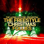 the album cover for Latino Electric Orchestra - Freestyle Christmas Follies
