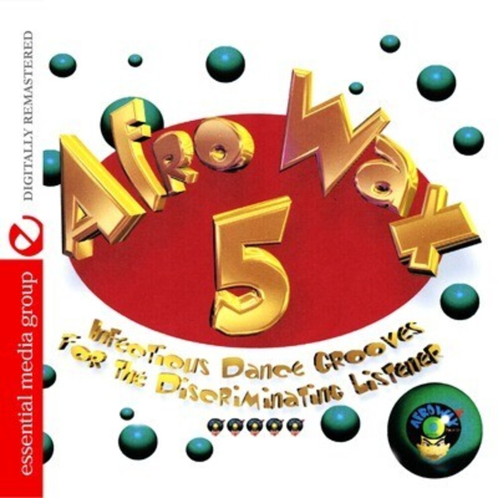 the album cover for Various Artists - Afrowax 5: Infectious Dance Grooves / Various