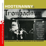 the album cover for Various Artists - Hootenanny at Troubador / Various